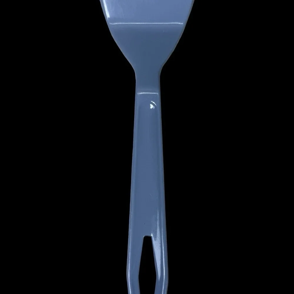 Vintage King-Kraft Blue Slotted Spatula 1960s USA Made‎ Retro Plastic Kitchen